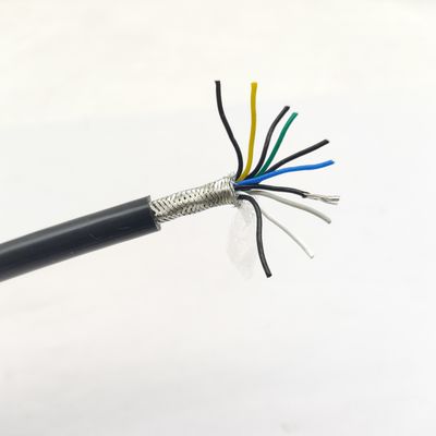 Dobra cena Wysokiej temperatury Mały przewód o średnicy zasłonięty przewód czujnikowy 5 par 0,22 mm kwadratowy Włóczone TC FEP Silicone Cable online