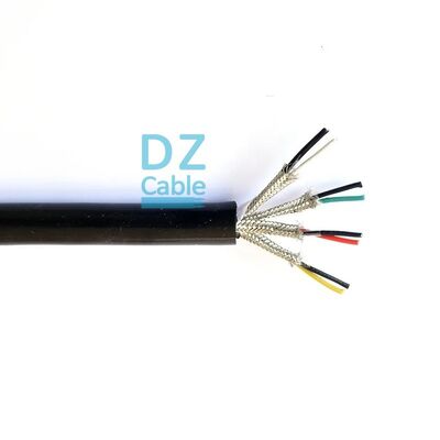 Dobra cena Wieloparowy indywidualny spleciony osłonięty kabel komputerowy FEP 4 pary 18AWG 450/750V TC/FEP/ISCR/Silicone online